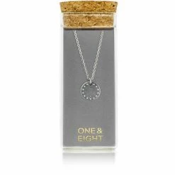 One & Eight Silver Oslo Necklace