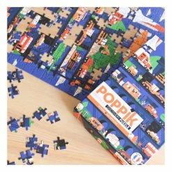 Poppik Puzzle Educativo 280 Pz - Vehicles- Poppik