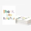 Caroline Gardner Thank You Teacher Cards 10pck