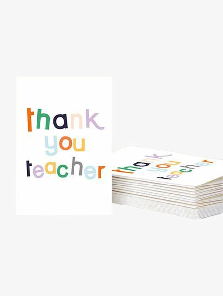 Caroline Gardner Thank You Teacher Cards 10pck 1 Caroline Gardner Thank You Teacher Cards 10pck