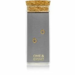 One & Eight Gold Mini Madrid Studs