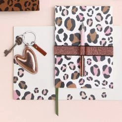 Caroline Gardner Leopard Desk Pad