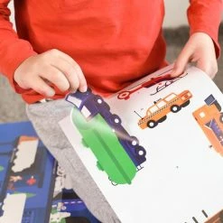 Poppik Educational Sticker Poster Vehicles