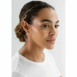 One & Eight Silver Aura Earrings