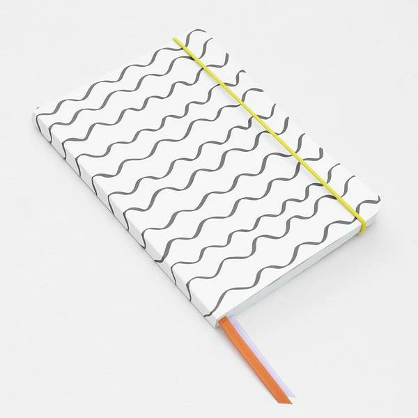 Caroline Gardner Black White Waves A5 Note Book 2 Caroline Gardner Black White Waves A5 Note Book