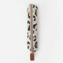 Caroline Gardner Pink Leopard Essential Pencil Case