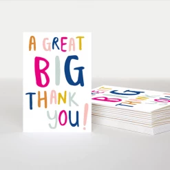 Caroline Gardner - Pack Of 10 Thank You Cards