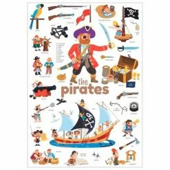 Poppik Poster De Pegatinas Piratas