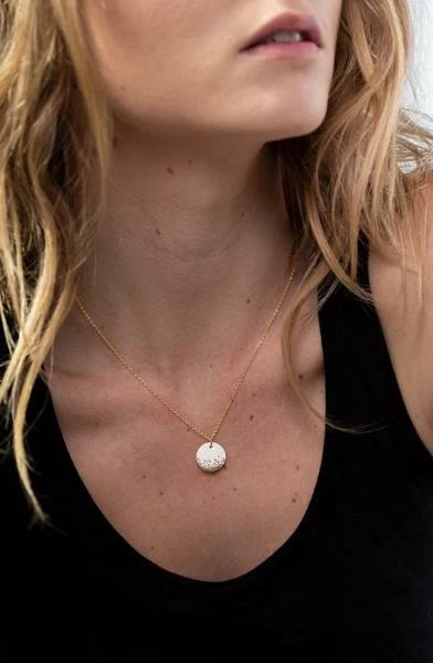 One & Eight Gold Mist Necklace 3 One & Eight Gold Mist Necklace