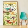 Poppik Poster De Pegatinas Dinosaurs