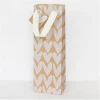 Caroline Gardner Kraft Hearts Bottle Bag