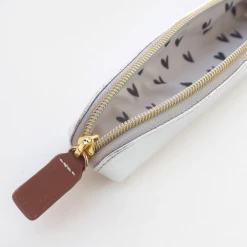 Caroline Gardner - Silver Crackle Small Pencil Case