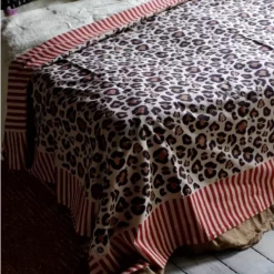 Melting Pot Amsterdam Powder Tiger Single Plaid Cotton 140 x 220 cm