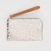 Caroline Gardner Rose Gold Dotty Wristlet Purse