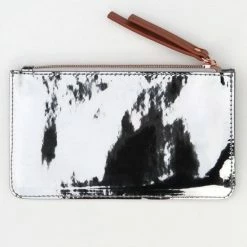 Caroline Gardner Gunmetal Patent Everyday Purse