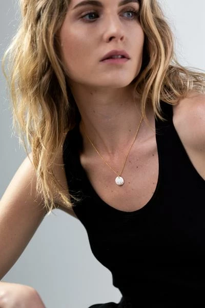 One & Eight Gold Mist Necklace 2 One & Eight Gold Mist Necklace