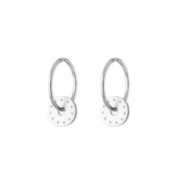 One & Eight Silver Oslo Earrings
