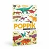 Poppik Poster Dinosaures 5 12 Ans Poster Educatif 32 Stickers