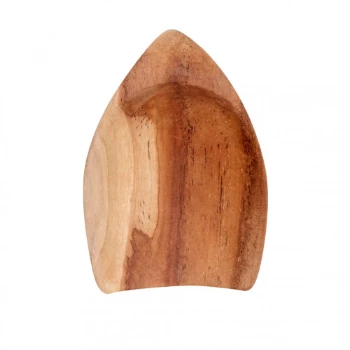 Muubs Natural Teak Wood Appetizer Spoon 1 Muubs Natural Teak Wood Appetizer Spoon