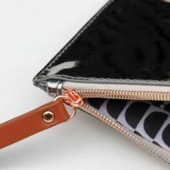 Caroline Gardner Gunmetal Patent Everyday Purse