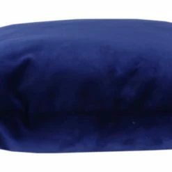 Melting Pot Amsterdam Effen Velours Kussen Night Blue 45x45