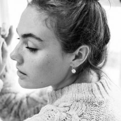 One & Eight Porcelain Silver Dipped Earrings 6 One & Eight Porcelain Silver Dipped Earrings