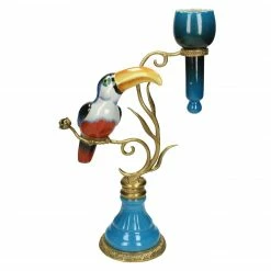 Melting Pot Amsterdam Kandelaar Met Toekan van Fijn Keramiek