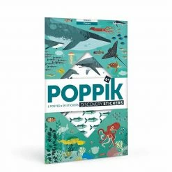 Poppik Poster Oceans 6 12 Ans Poster Geant 59 Stickers