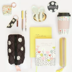 Caroline Gardner - Yellow Small Pencil Case