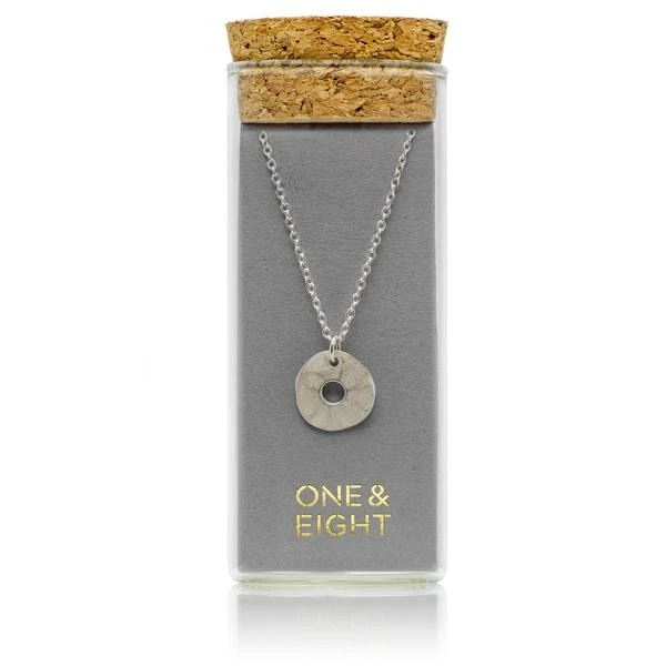 One & Eight Silver Tolvan Necklace 2 One & Eight Silver Tolvan Necklace