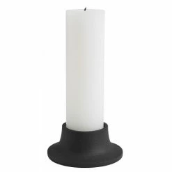 Muubs Black Amara Candle Holder