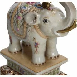 Melting Pot Amsterdam Kandelaar Olifant Fijn Aardewerk 19x10cm