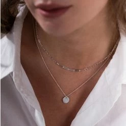 One & Eight 2259 Silver Oslo Necklace