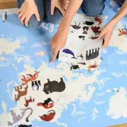 Poppik Póster Educativo De Pegatinas Animales Del Mundo 14 Poppik Póster Educativo De Pegatinas Animales Del Mundo