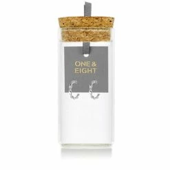 One & Eight Silver Tula Earrings