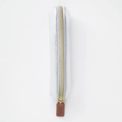 Caroline Gardner - Silver Crackle Small Pencil Case