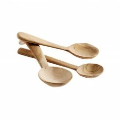 Muubs Set of 3 Nature Teak Wood Musketeers Spoons