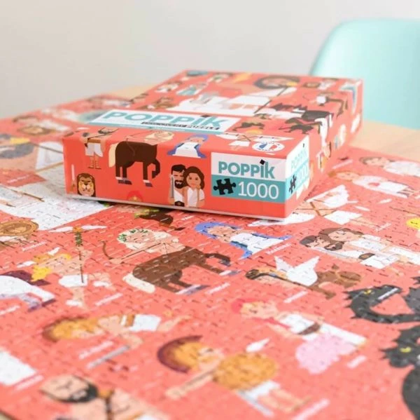 Poppik Puzzle Educativo 1000 Pz - Mythology - Poppik 1 Poppik Puzzle Educativo 1000 Pz - Mythology - Poppik