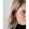 One & Eight Gold Cleo Earrings