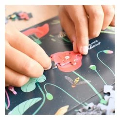 Poppik Puzzle Educativo 1000 Pz - Flowers - Poppik