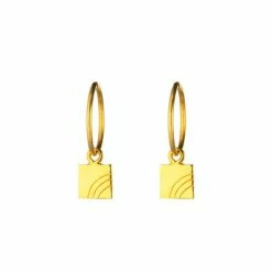 One & Eight Gold Venice Earrings
