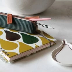 Caroline Gardner Set Of 3 Slim Pens - Multi Geo Hearts