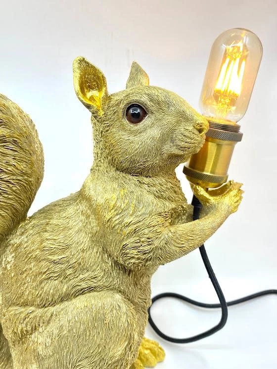 Melting Pot Amsterdam Eekhoorn Lamp Goud 2 Melting Pot Amsterdam Eekhoorn Lamp Goud