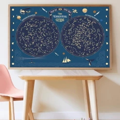 Poppik Large Glowing Stars Poster