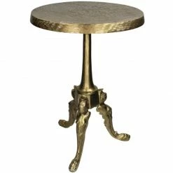 Melting Pot Amsterdam Table Alumium Gold 39x39x59cm