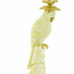 Melting Pot Amsterdam Kandelaar 14,5x12x37 cm LORA Light Yellow Resin