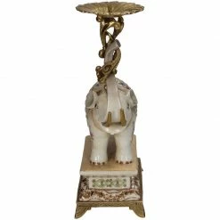 Melting Pot Amsterdam Kandelaar Olifant Fijn Aardewerk 19x10cm