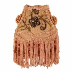 Melting Pot Amsterdam Baroque Lampenkap Clip Oud Roze H15cm