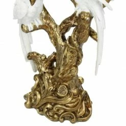 Melting Pot Amsterdam Candle Stick Two Birds White 38x13x23cm