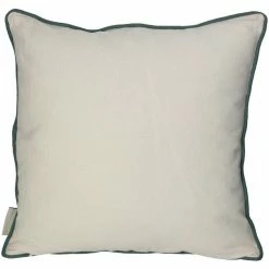 Melting Pot Amsterdam Kussen Katoen met Vogels Ivoor 45x45cm